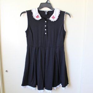 TORRID MUSHROOM COLLAR LACE TRIM DRESS